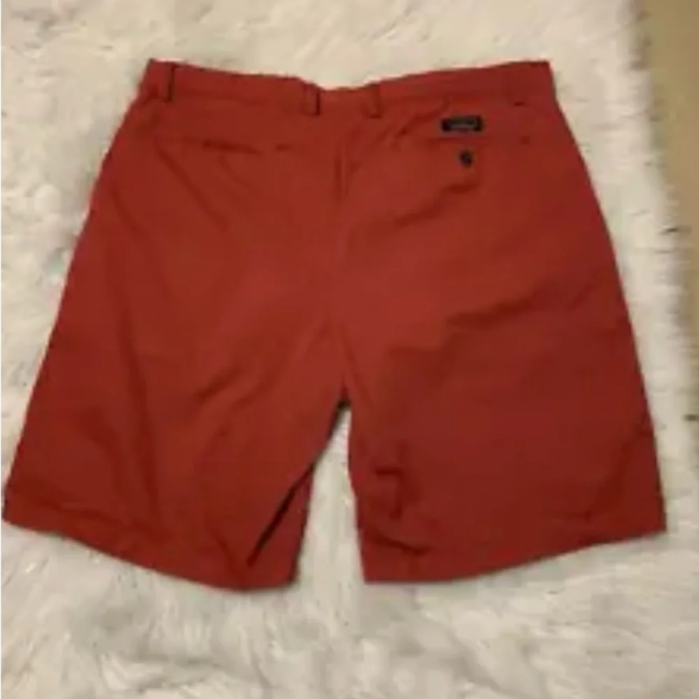 Banana Republic Factory Red Flat Front Chino Shorts- Sz 38